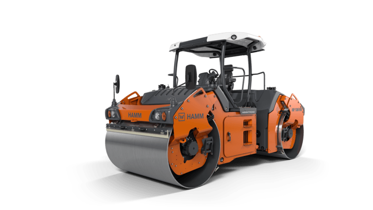 Tandem roller with vibration and VIO drum HD+ 120i V-VIO
